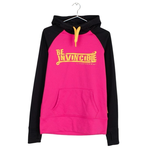 Nike Sweatshirt Therma Fit Hoodie Pullover Livestrong - Picture 1 of 11